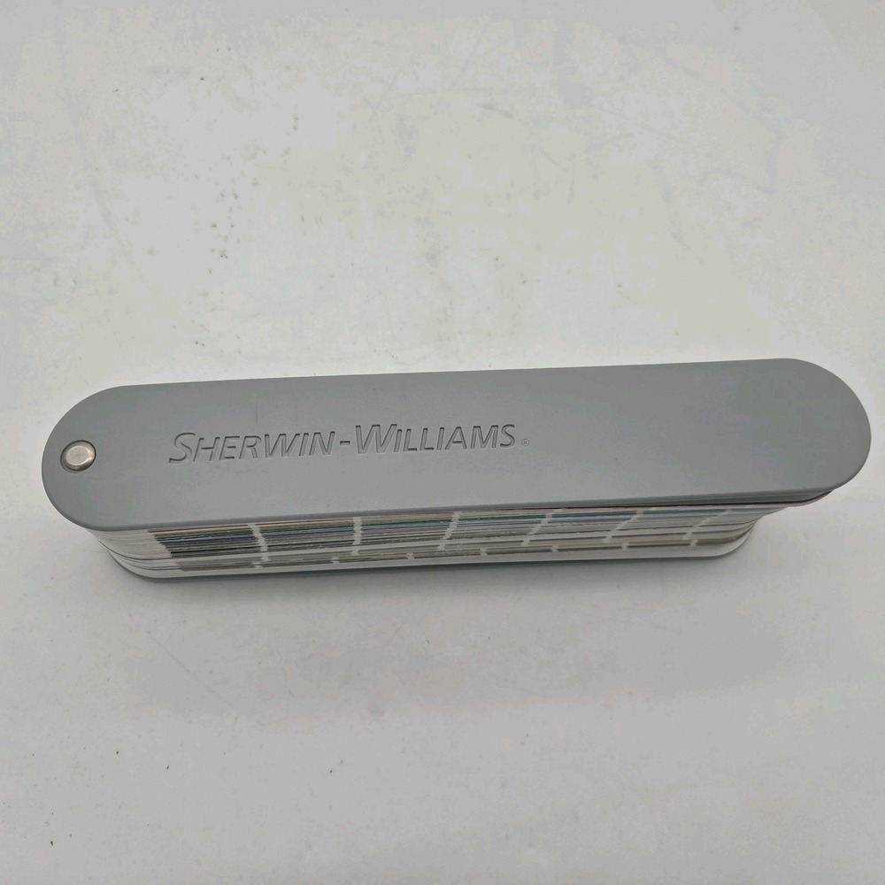 Sherwin Williams COLOR SNAP Paint Chip Color Swatch Fan Deck #6508-93712 2015